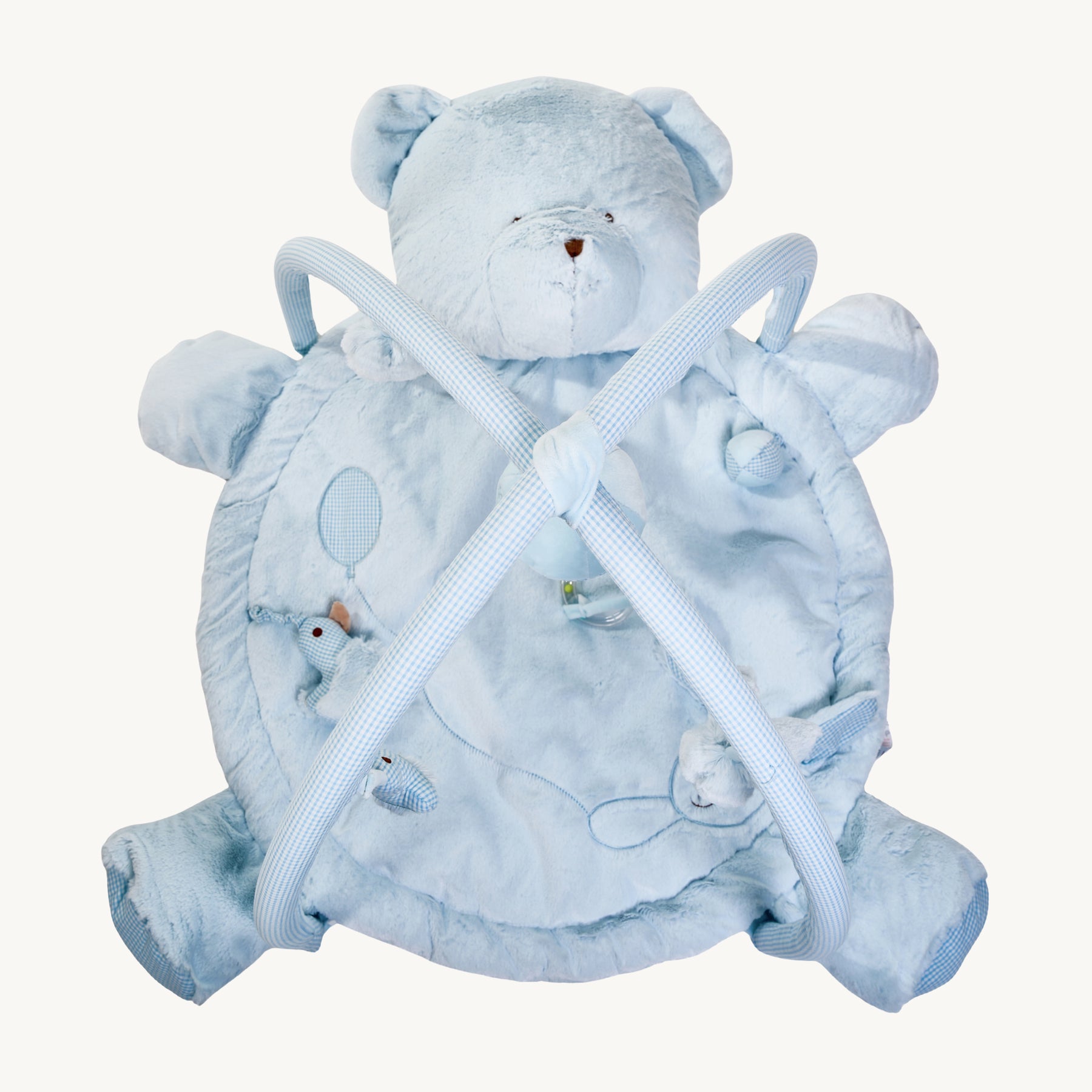 Bear Play Mat  - Blue