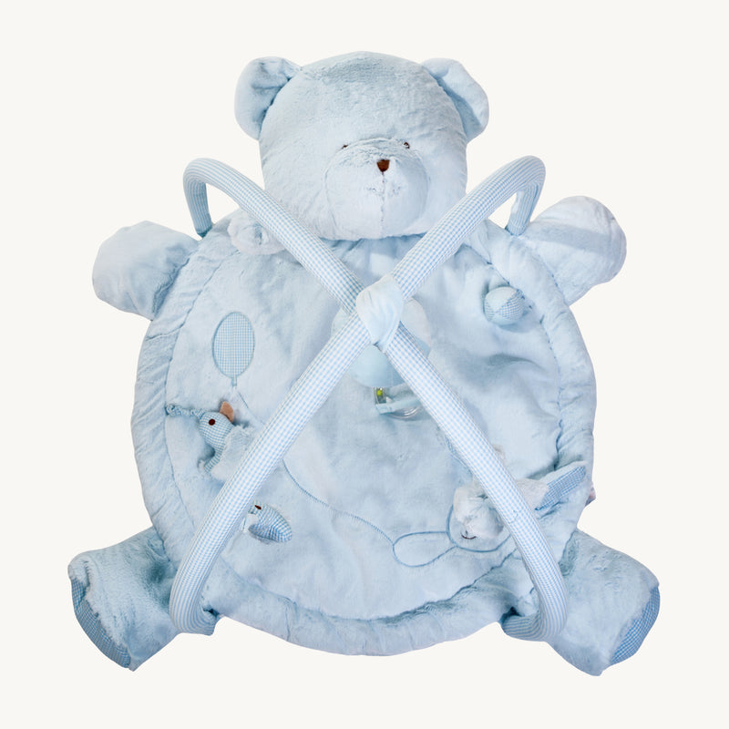 Bear Play Mat  - Blue
