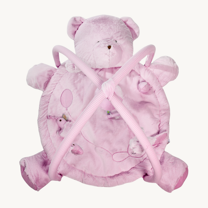 Bear Play Mat - Pink
