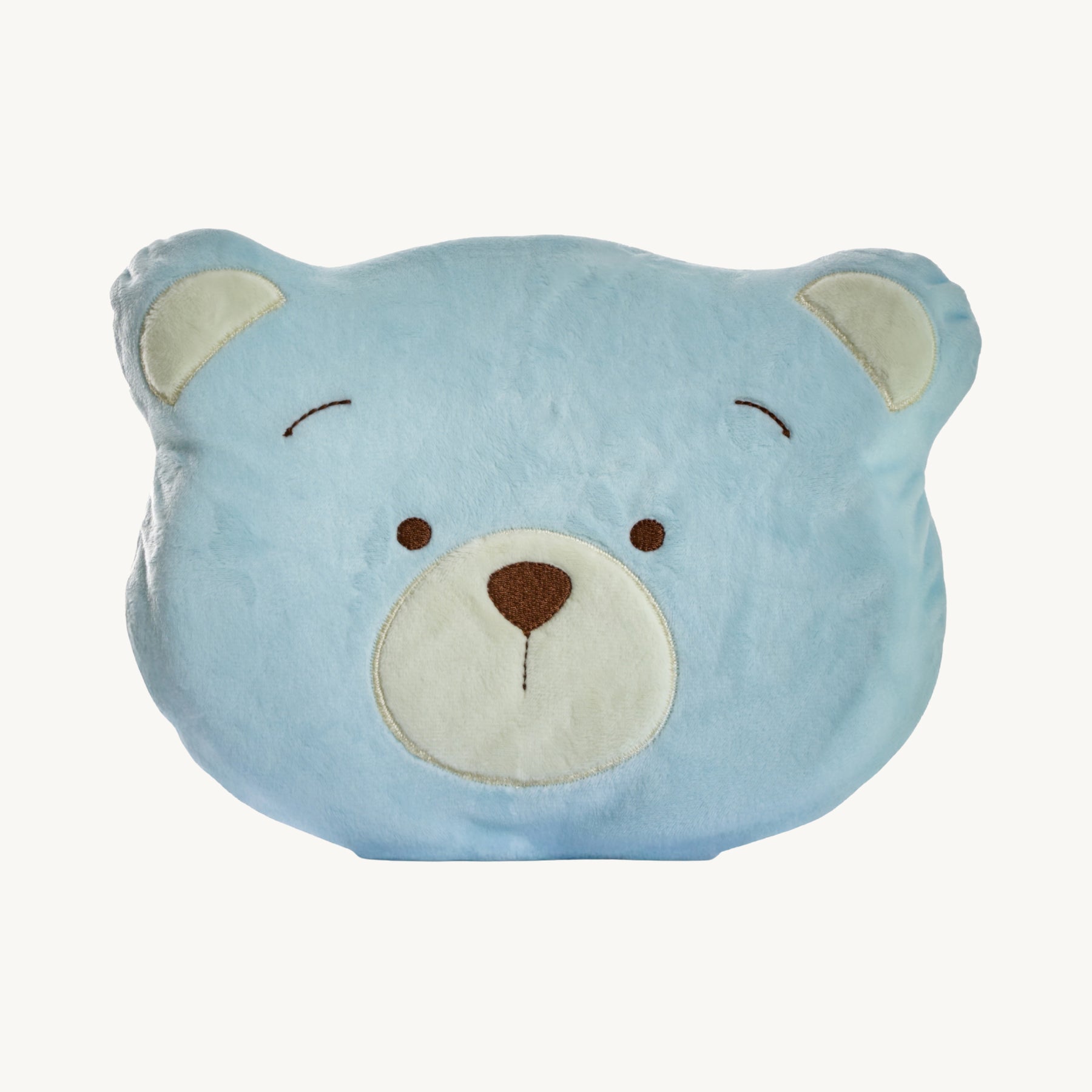 Bear Orthopedic Baby Pillow - Blue