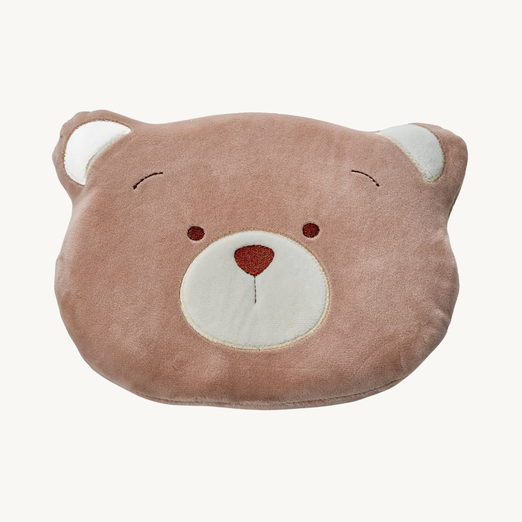 Bear Orthopedic Baby Pillow - Beige