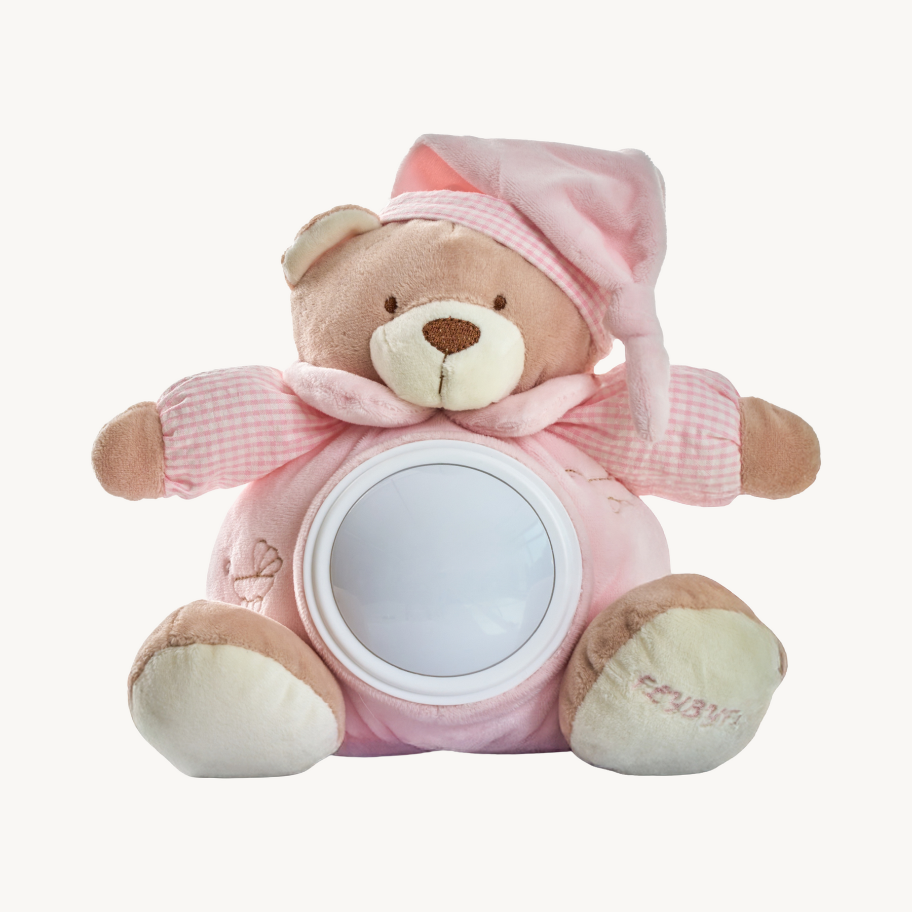 Musical Night Light Bear - Pink