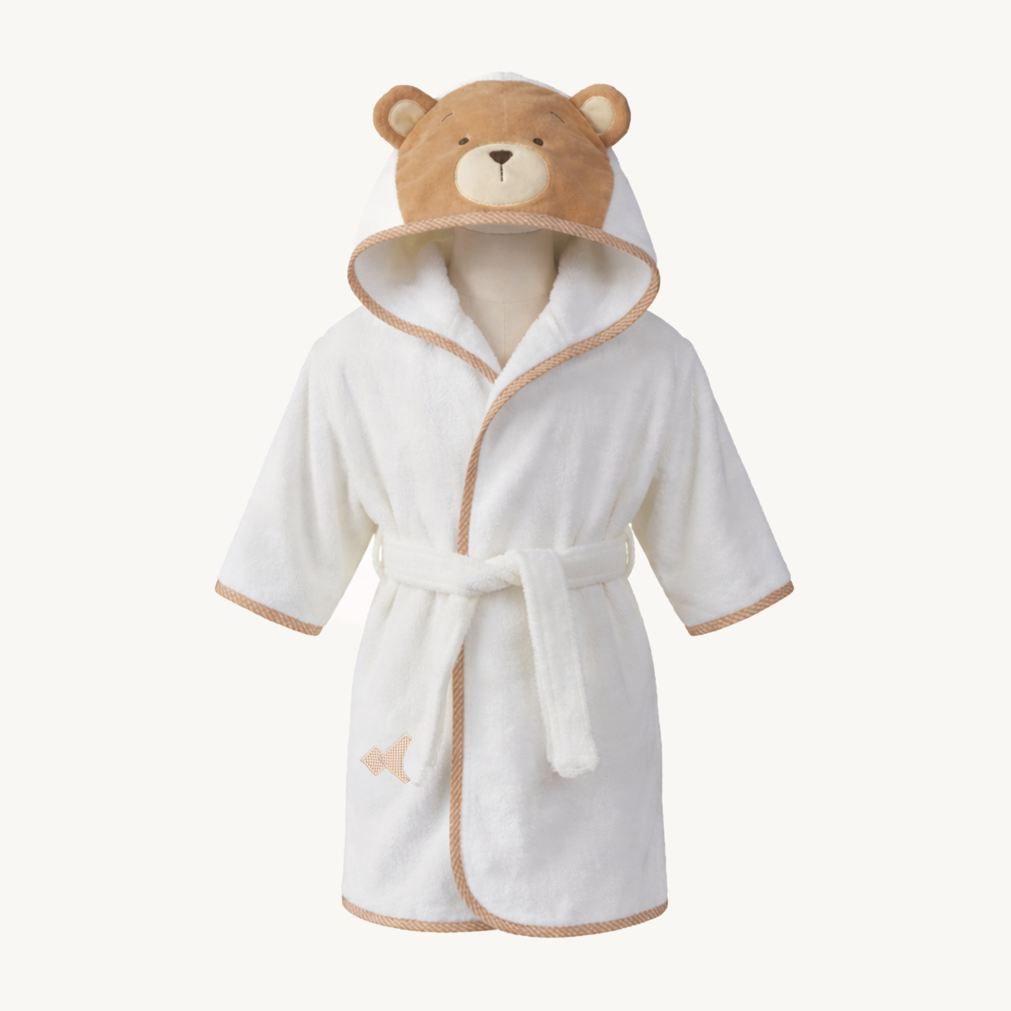 Kids Bathrobe - Beige