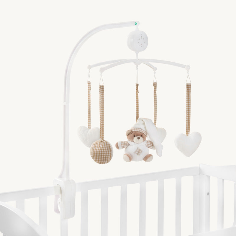 Bear Music Mobile - Beige