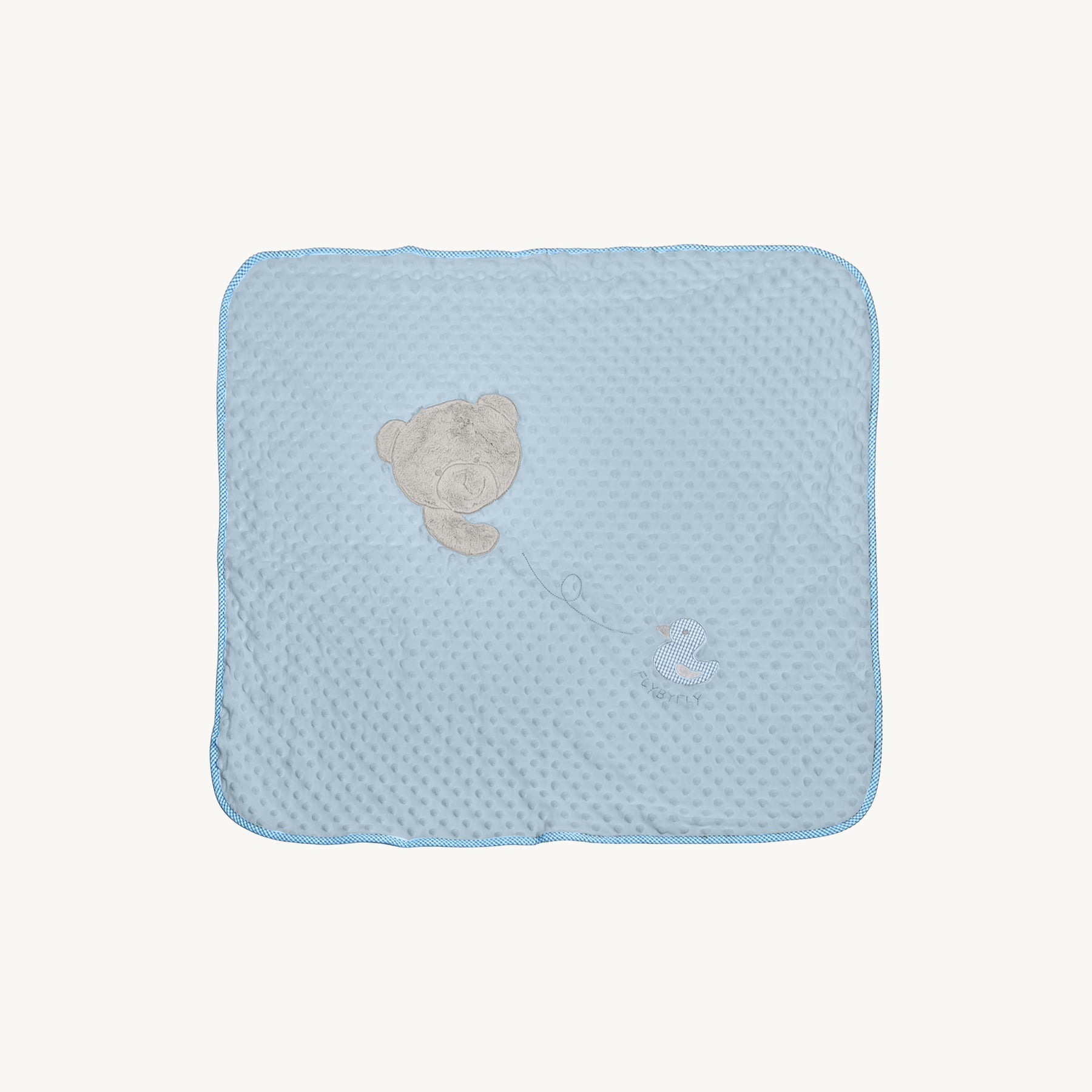 Popo Bubble Baby Blanket - Blue