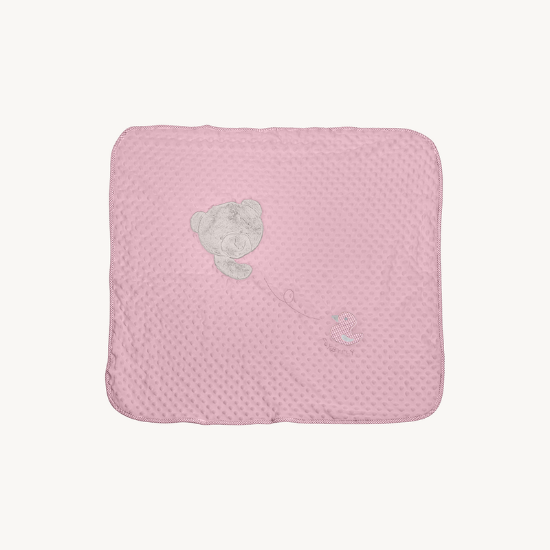 Popo Bubble Baby Blanket - Pink
