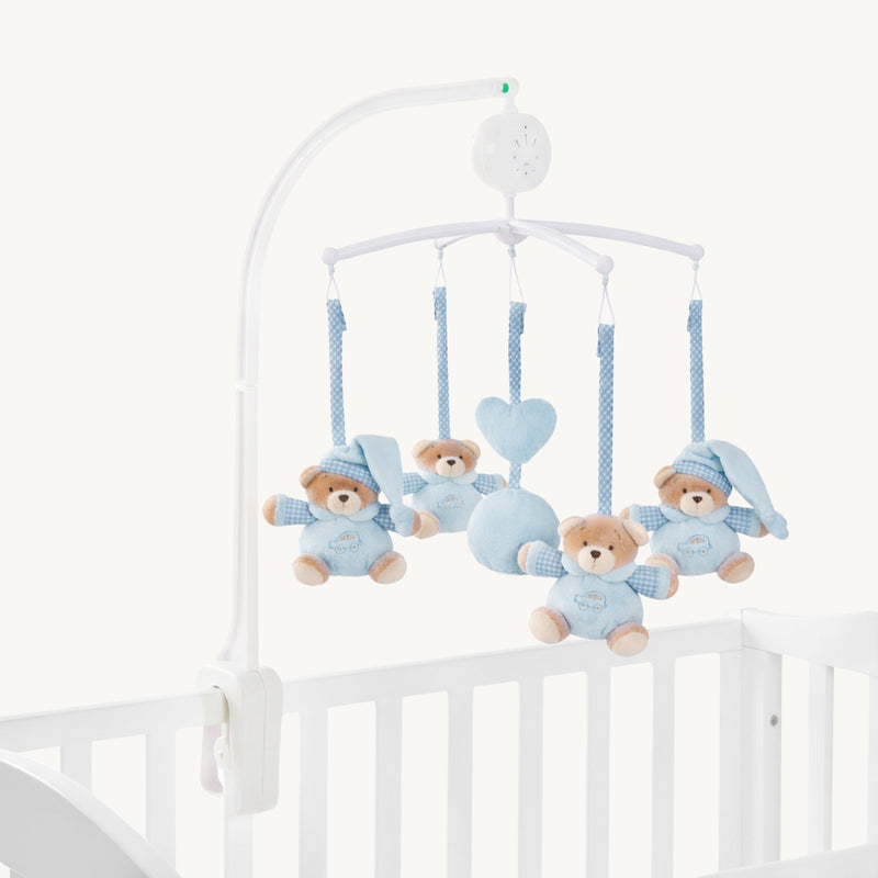 Teddy Bear Music Mobile - Blue